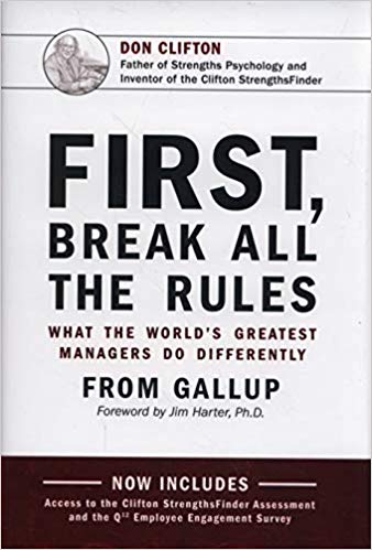 First, Break All the Rules Book